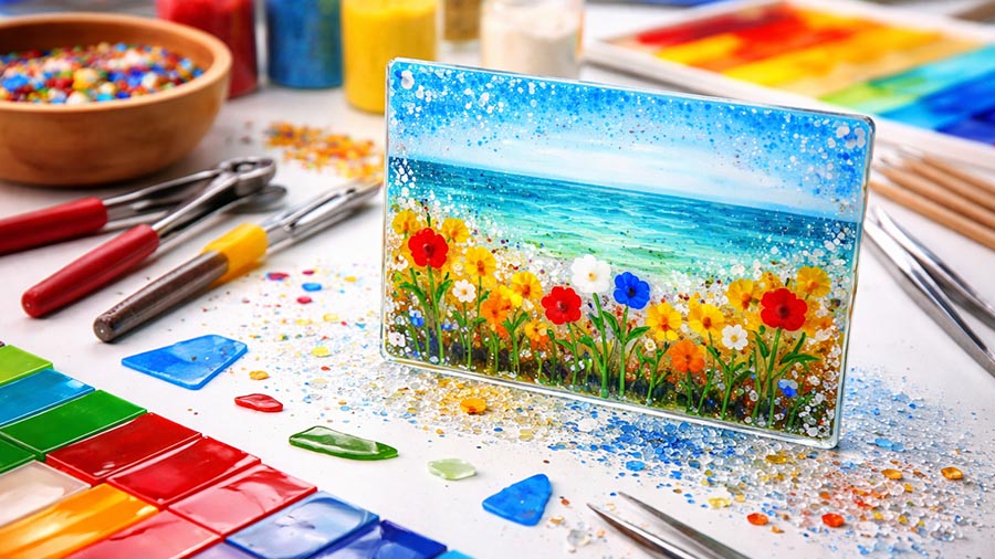 Fused glass class in Colorado Springs