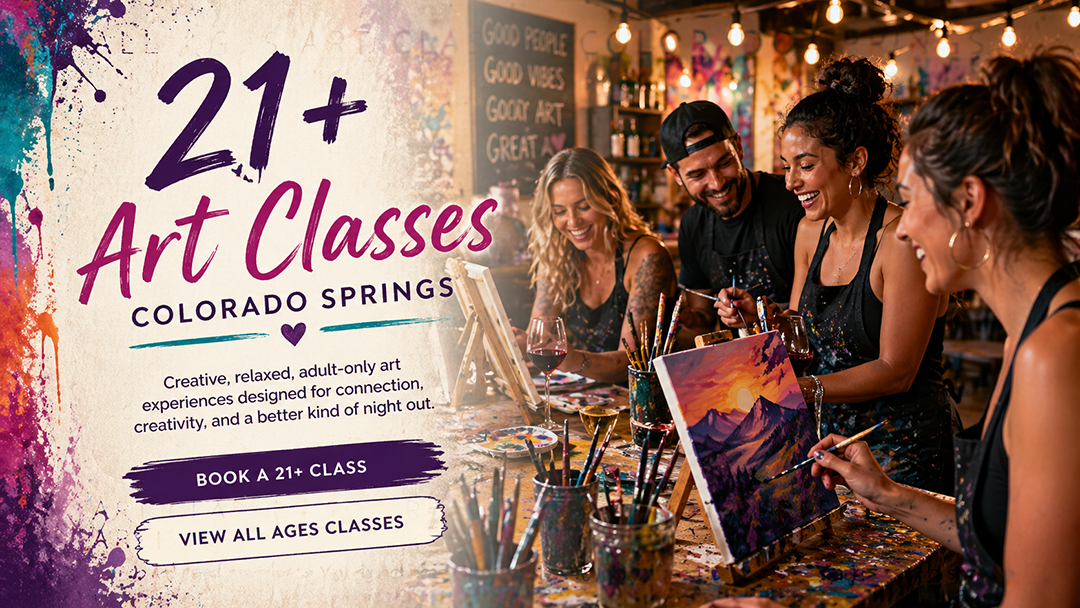 21 plus art classes in Colorado Springs