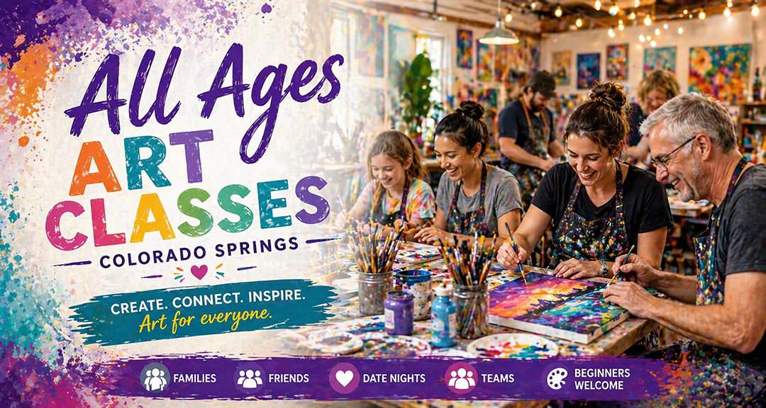 All ages art classes in Colorado Springs