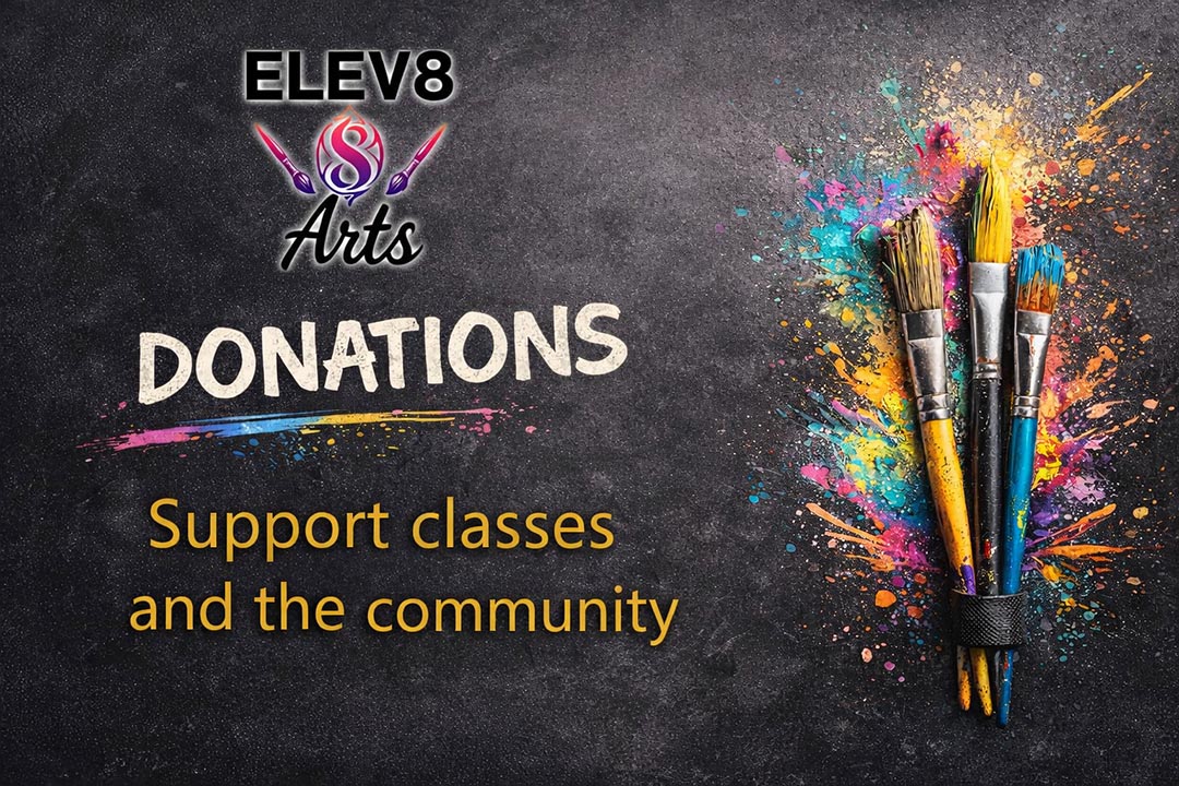 Elev8 Arts donations